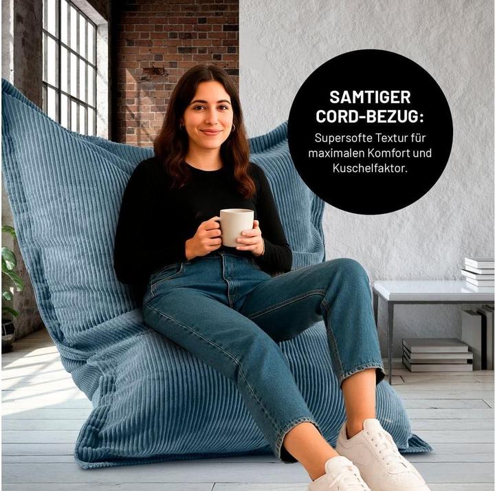 Produktbild Lumaland Sitzsack + Cordhülle