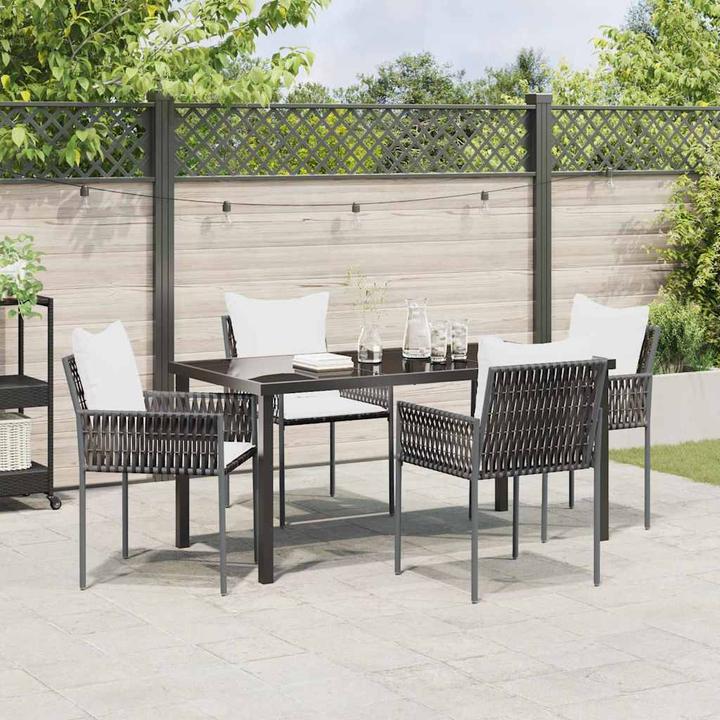 Produktbild vidaXL Garten Essgruppe (80 x 80 x 73 cm)