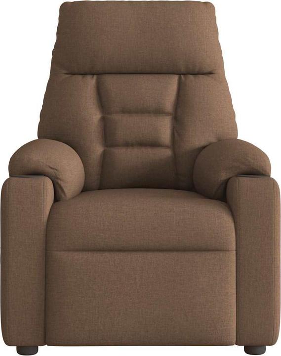 Immagine prodotto vidaXL Sedia da massaggio elettrica in tessuto marrone