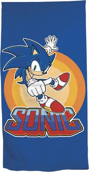 Asciugamano da spiaggia Sonic, 70x140cm (140 x 70 cm)