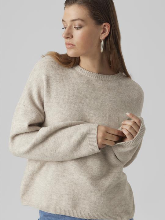Actual product image Vero Moda VMGEMMA LS CREW NECK KNIT VMA NOOS Knitted Sweater (L)