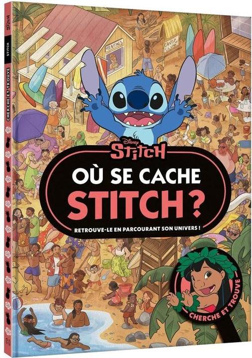 Où se cache Stitch? : cherche et trouve (Français, Collectif, 2024)