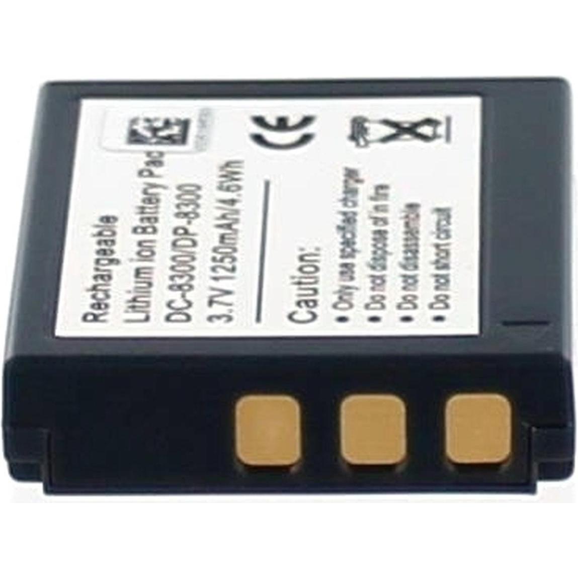Thumbnail - AGI 23472 - 1000 mAh - 3,7 V - Lithium-Ion (Li-Ion) - 1 Stück(e) (Akku), Kamera Stromversorgung, Schwarz
