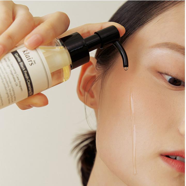 Image du produit Klairs Gentle Black Fresh Cleansing Oil (Huile nettoyante, 150 ml)