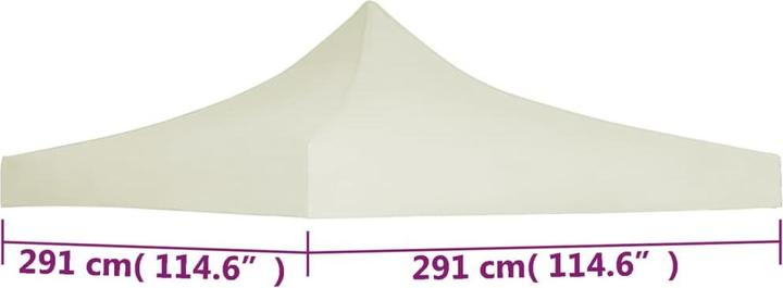 Produktbild vidaXL Partyzeltdach (290 cm, 290 cm)