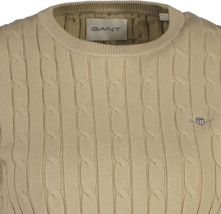 Produktbild GANT Stretch Cotton Cable C-Neck (M)