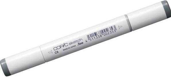 Image du produit Copic Sketch type C - 8 (C-8 - Cool Gray No.8, 1 x)