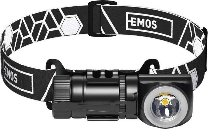 Actual product image Emos LED Rechargeable Headlamp, 500 lm, 120 m, Li-Ion 800 mAh (500 lm)