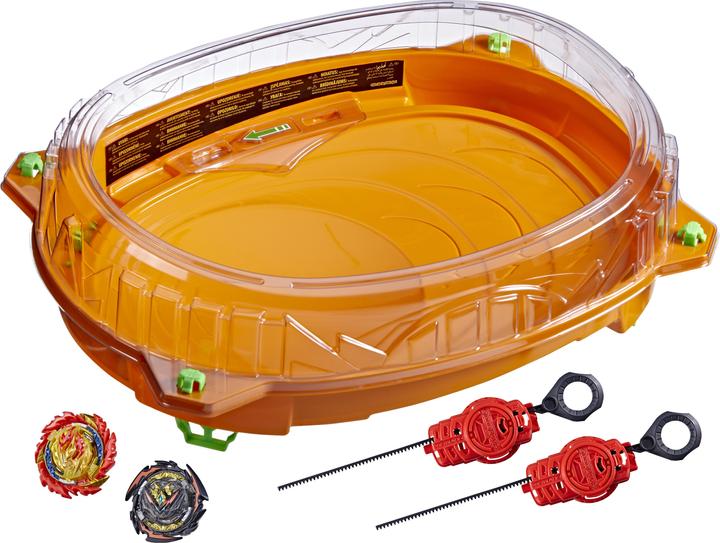 Produktbild Hasbro Beyblade Burst QuadDrive Cosmic Vector Battle Set (Deutsch, Französisch, Italienisch, Englisch)