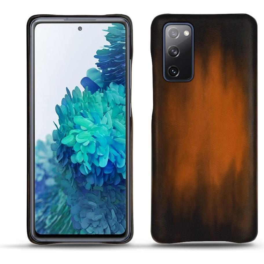 Noreve Lederschutzhülle (Samsung Galaxy S20 FE), Smartphone Hülle, Braun