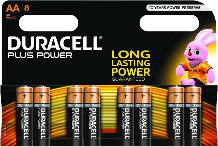 Produktbild Duracell Plus Power Boost Mignon (AA)-Batterie Alkali-Mangan 1.5 V 8 St. (8 Stk., AA)