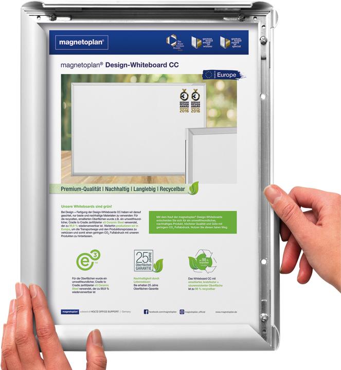 Produktbild Deflecto Wandprospekthalter mit Klapprahmen (A5)
