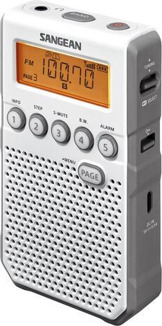 Sangean DT-800 +BATT white-grey (FM)