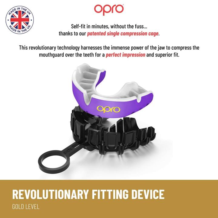 Produktbild Opro Self-Fit UFC Gold - Black/Gold (One Size)