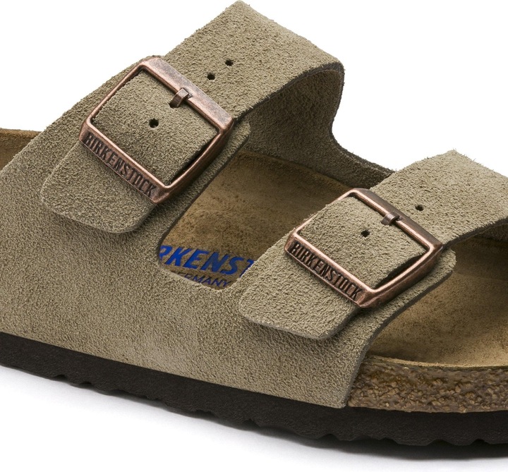 Actual product image Birkenstock Arizona SFB suede softbed normal (39)