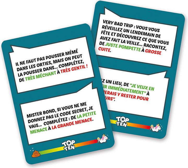 Actual product image Cocktail games Top Ten (DE) (German, 4 - 9 Players)