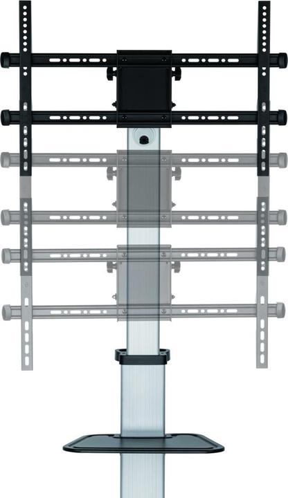 Actual product image Techly EFB TV trolley for LCD LED TV 93,98cm 37inch - 218,44cm 86inch with one shelf (50 kg, 37" - 86")