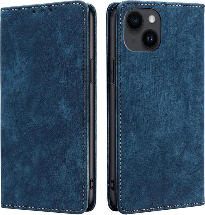 Actual product image Cover-Discount iPhone 15 - Case with RFID Blocker blue (Apple iPhone 15)