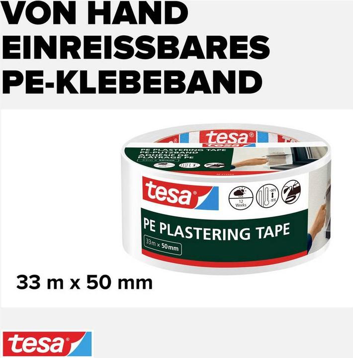 Produktbild tesa PE Putzband (50 mm)