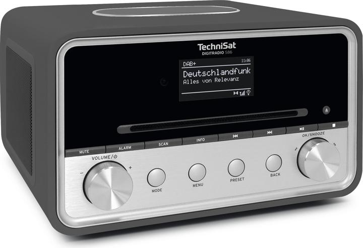 Produktbild TechniSat DigitRadio 586 (DAB+, Internetradio, UKW, Bluetooth, WLAN)