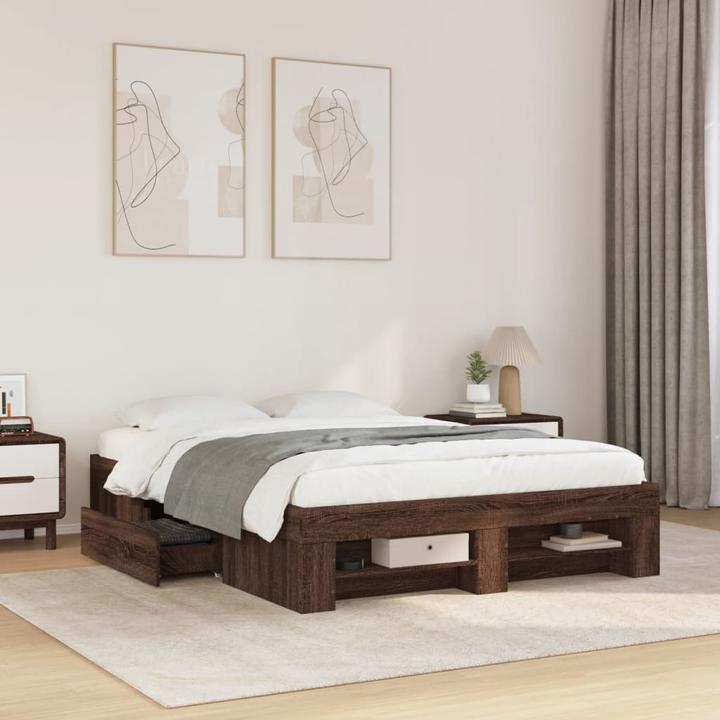Actual product image vidaXL Bedstead (140 x 190 cm)