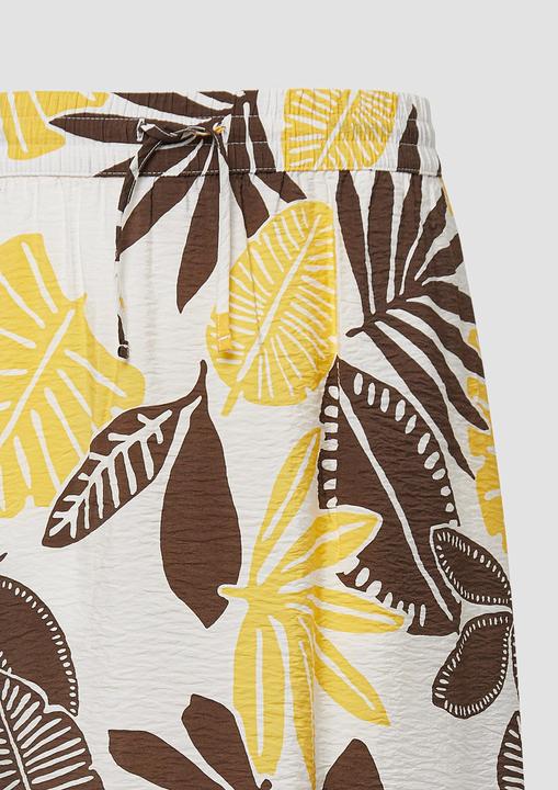 Produktbild S.Oliver Rock Strukturierter Midirock aus Viskosemix (46)