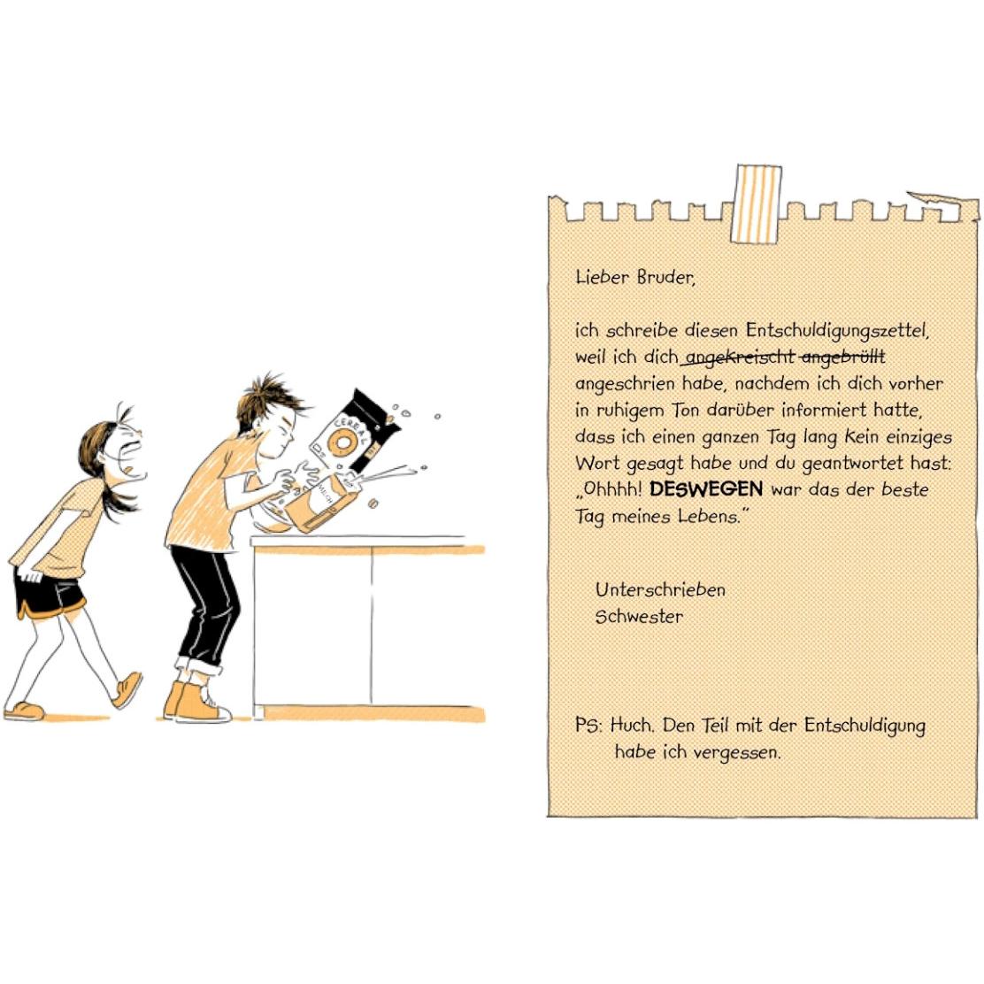 Thumbnail - Lieber Bruder, tut mir (gar nicht) leid, Kinderbücher von Kathrin Köller, Alison McGhee