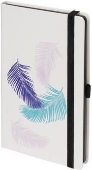 Produktbild Biella Notizbuch Kompagnon White Trend (A5, Liniert, Harter Einband)