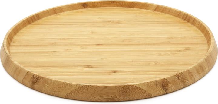 Bredemeijer Tray round bamboo natural 350x350x22mm