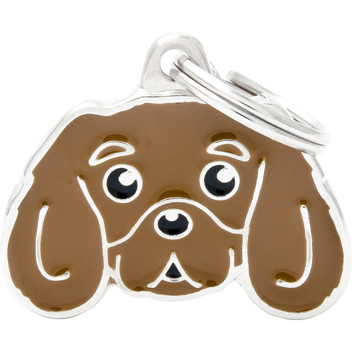 Myfamily Amici di MyFa tegn, Cavalier King Charles Spaniel, rød