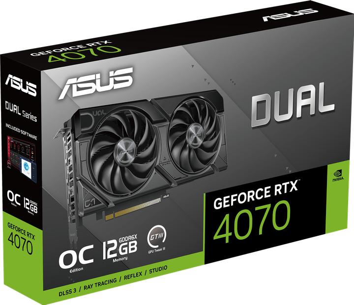 Actual product image ASUS DUAL-RTX4070-O12G-EVO (12 GB)