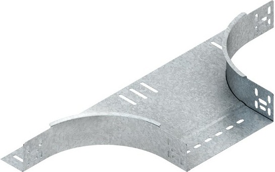 Actual product image Niedax NIE RTA 60.300 E3 add-on T-piece 60x302mm w.unperforated side rails (6 cm)