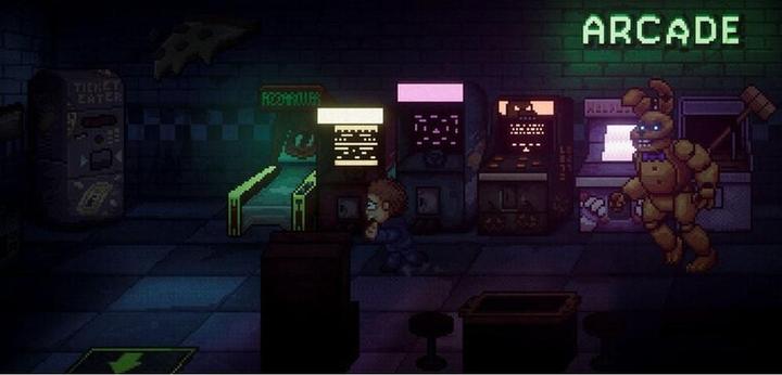 Produktbild iam8bit Five Nights at Freddy's - Into the Pit Switch (Switch, DE)