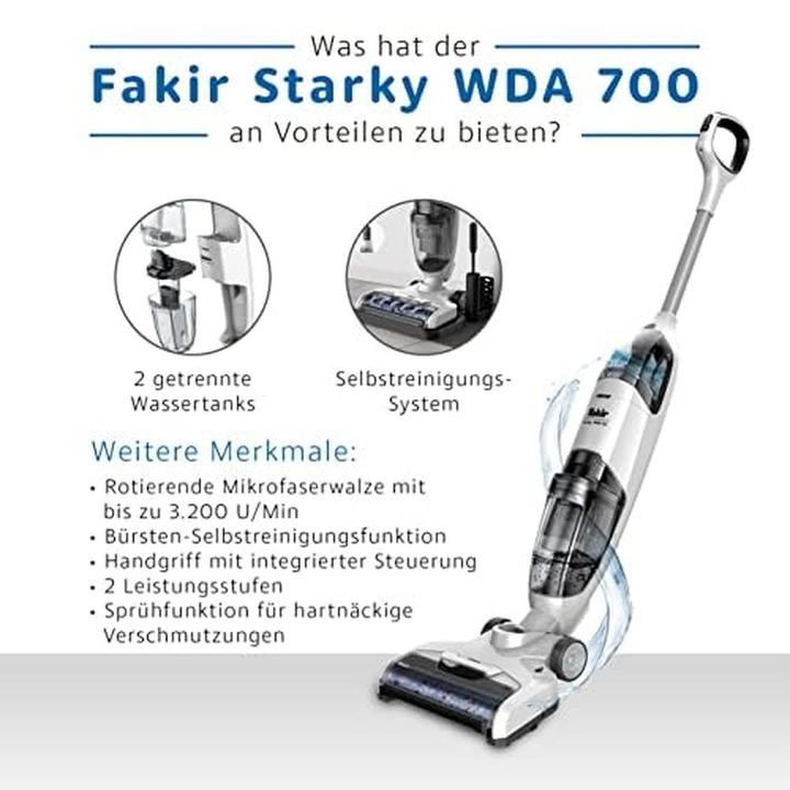 Produktbild Fakir Starky WDA 700 Wet/Dry Wischsauger