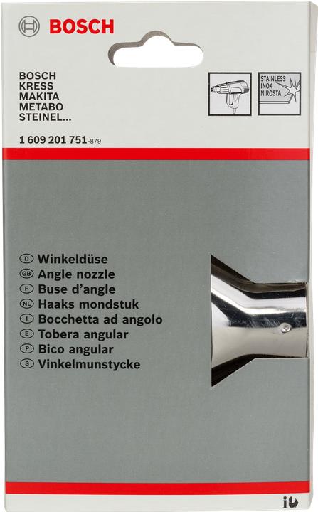 Actual product image Bosch Professional Zubehör Angle nozzle, 80 mm, 33.5 mm