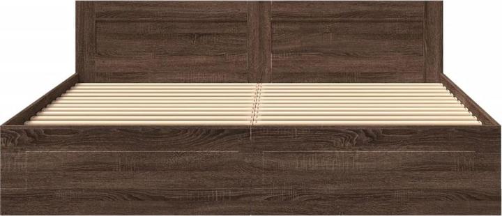 Actual product image VidaXL Bed frame with headboard (120 x 200 cm)