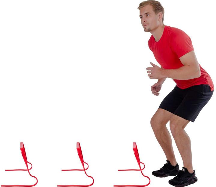 Actual product image Pure Flexible Hurdle Set (28cm) Red