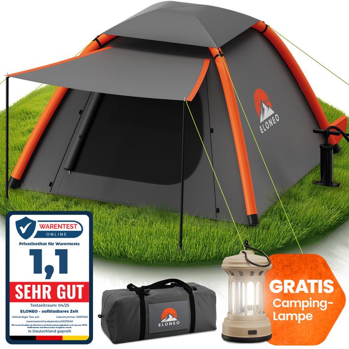 Eloneo Inflatable tent (Inflatable tent, 6.50 kg, 4 persons)
