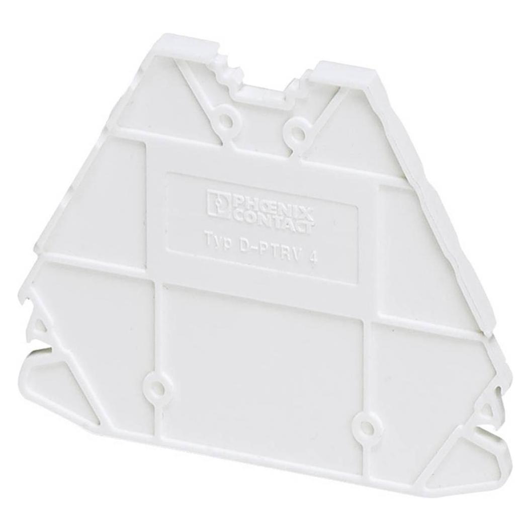 Phoenix Contact Bianco D-Ptrv 4 Wh, Accessori Di Elettronica + Alloggiamento,
