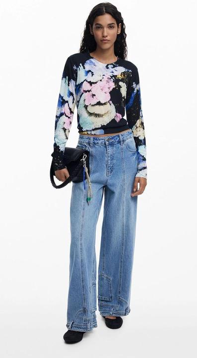 Actual product image Desigual Maglia Donna Nero (XS)