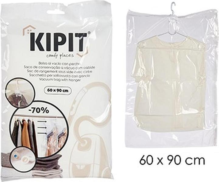 Produktbild Kipit Vakuumbeutel 58096 Durchsichtig Polyäthylen Kunststoff 60 x 90 cm (12 Stück) (12 x)