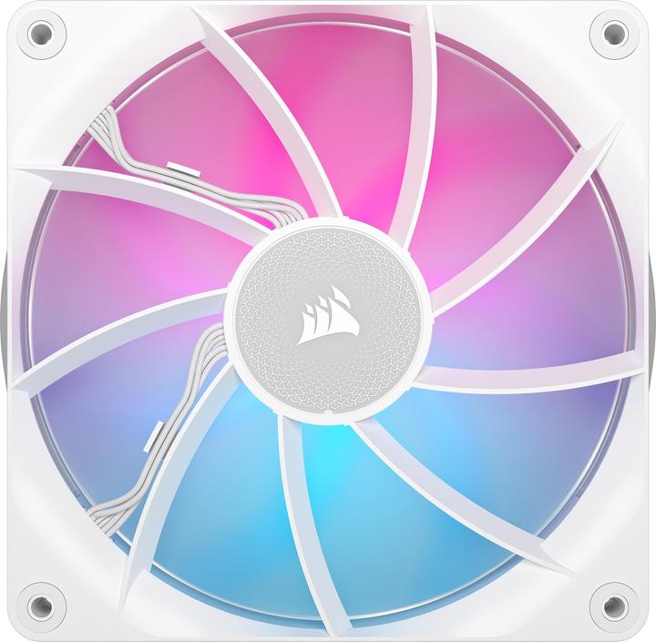 Image du produit Corsair RX RGB Series, iCUE LINK RX140 RGB White, 140mm RGB Fan, Single Fan (140 mm, 1 x)