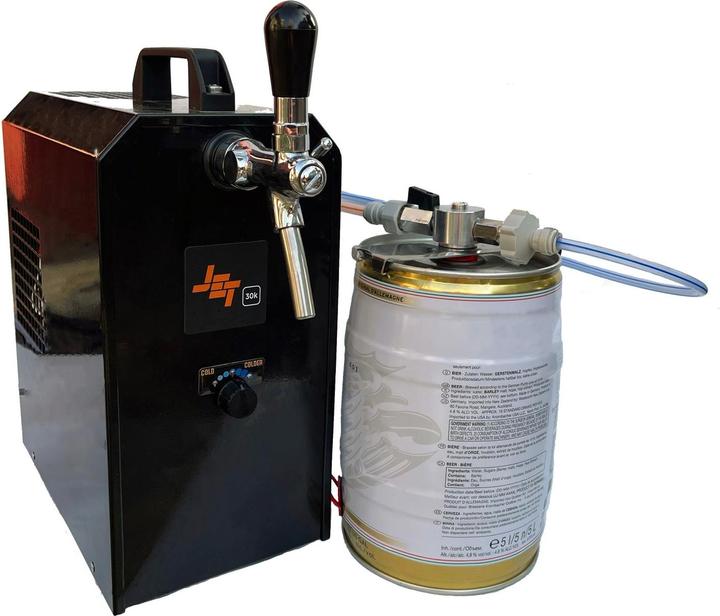 Image du produit Ich-zapfe 5 Liter Bierfass Adapter, hochwertige Metallausführung mit Bierabstellhahn
