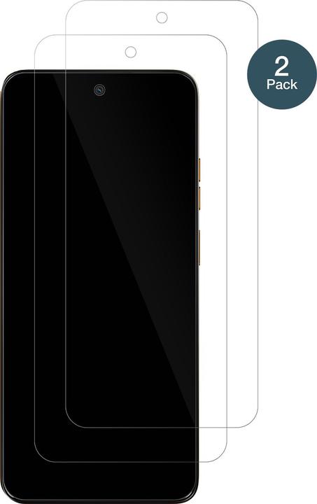 Actual product image Dipos Anti-Shock Screen Protector Clear (1 Piece, Motorola Moto C)