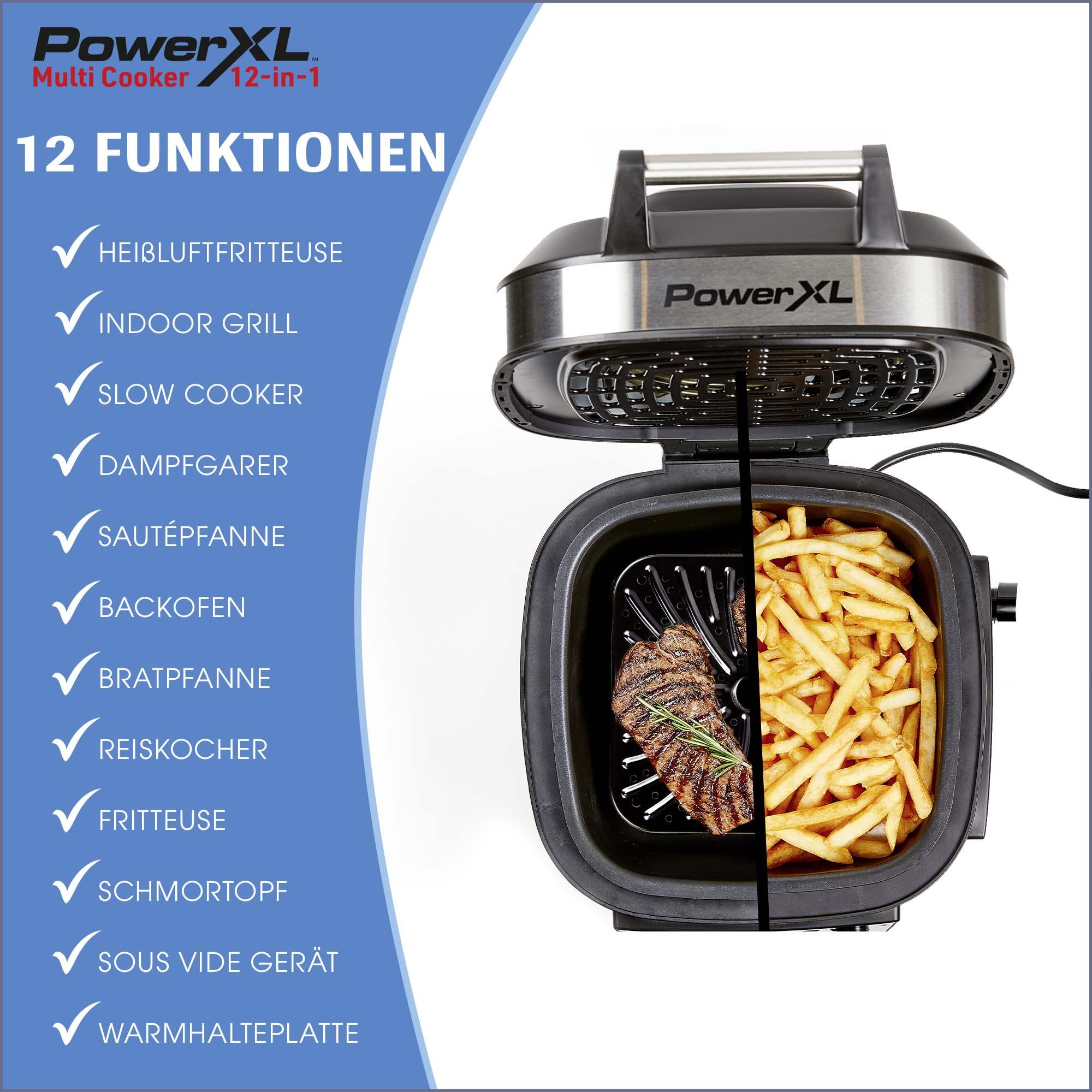 Thumbnail - MediaShop PowerXL Multicooker, Fritteuse
