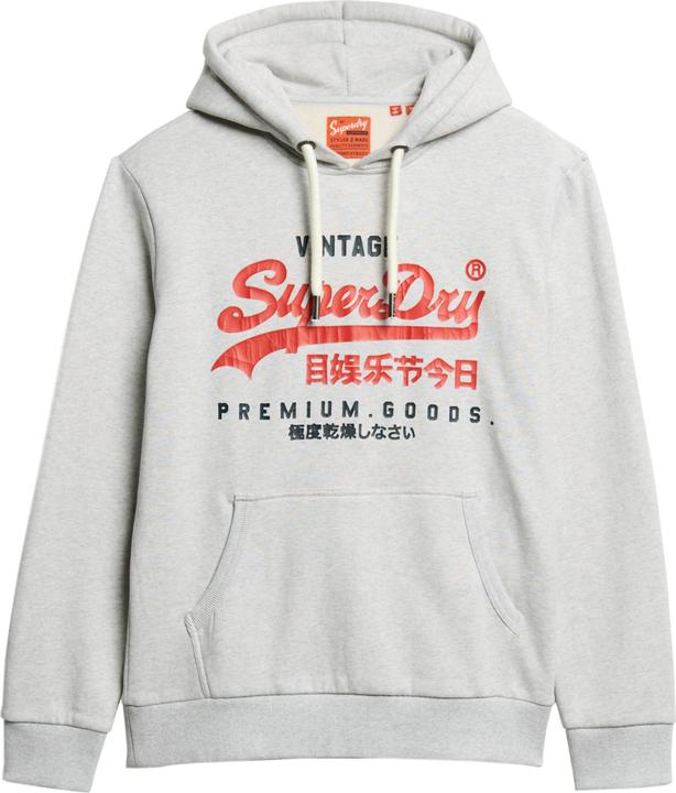 Produktbild Superdry Sweatshirt Casual Bequem sitzend Duo Vintage Logo Hoodie (L)