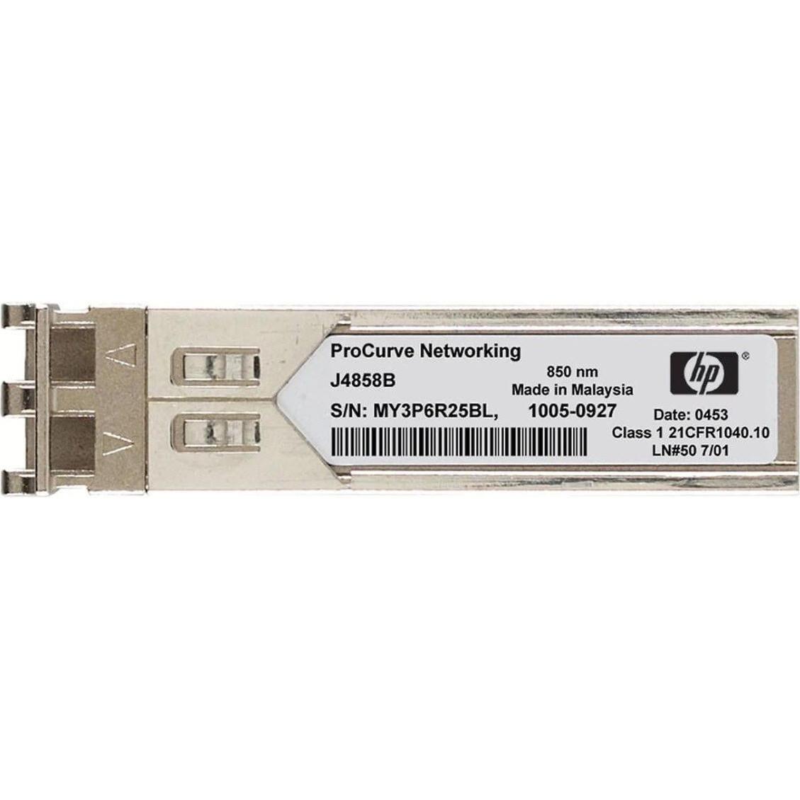 HPE X120 1g Sfp Lc Sx, Transceiver