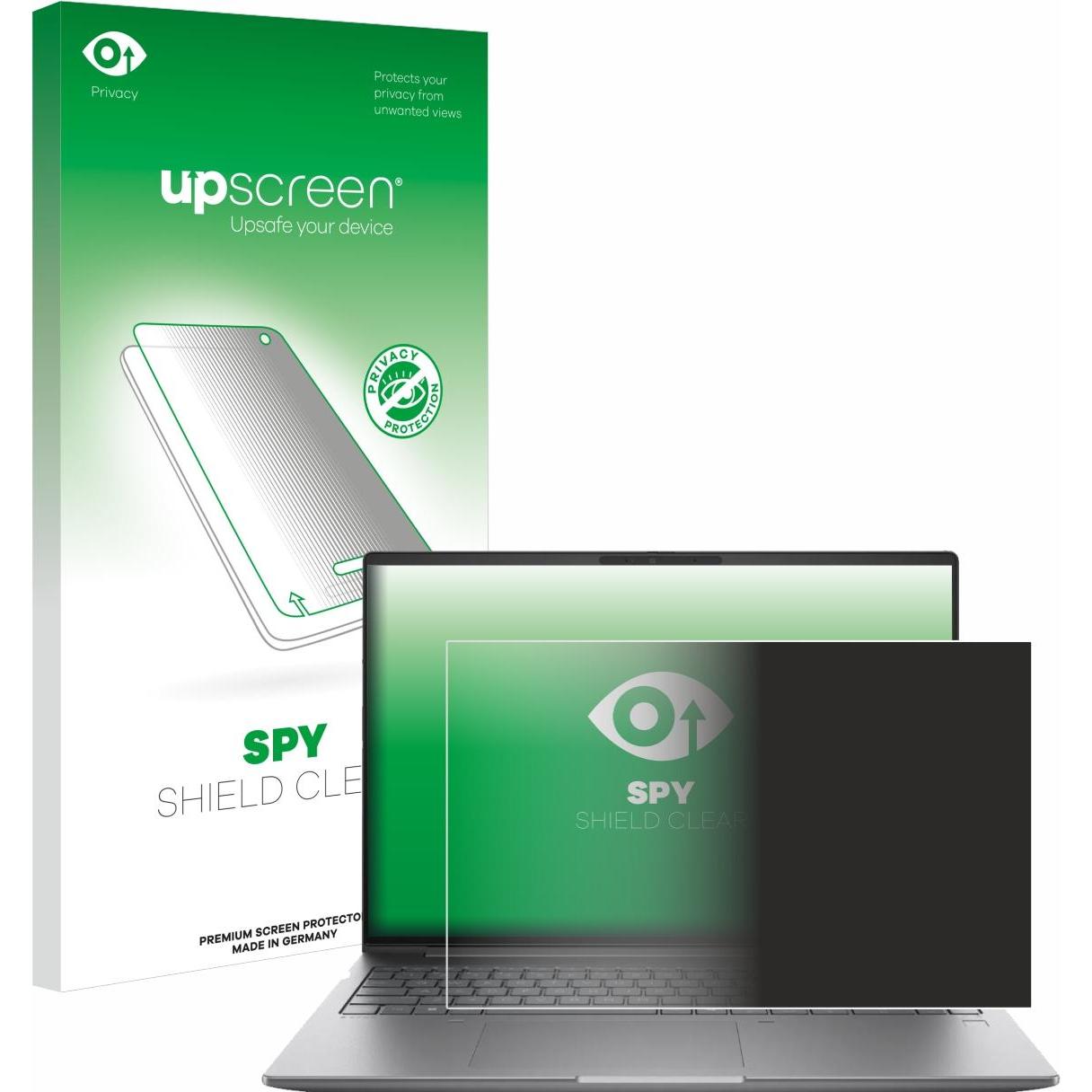 Thumbnail - upscreen Sichtschutzfolie Anti-Spy Privacy Folie Blaulicht-Schutz (16", 16 : 10), Notebook Schutzfolie