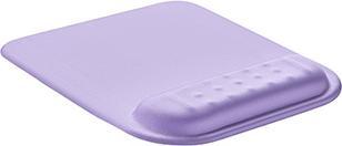Actual product image Powerton ERGO PASTEL EDITION mouse pad with memory foam palm rest, purple