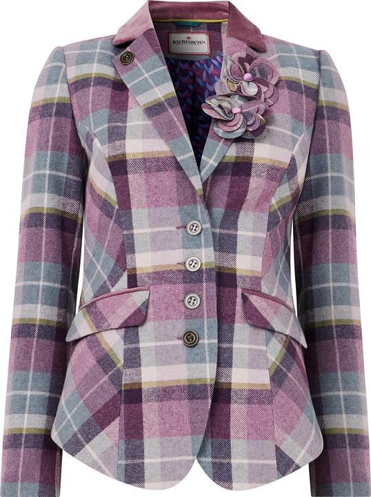Produktbild Joe Browns Check Jacket with Corsage (38)